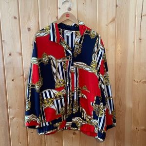 Oversized Nautical Shirt